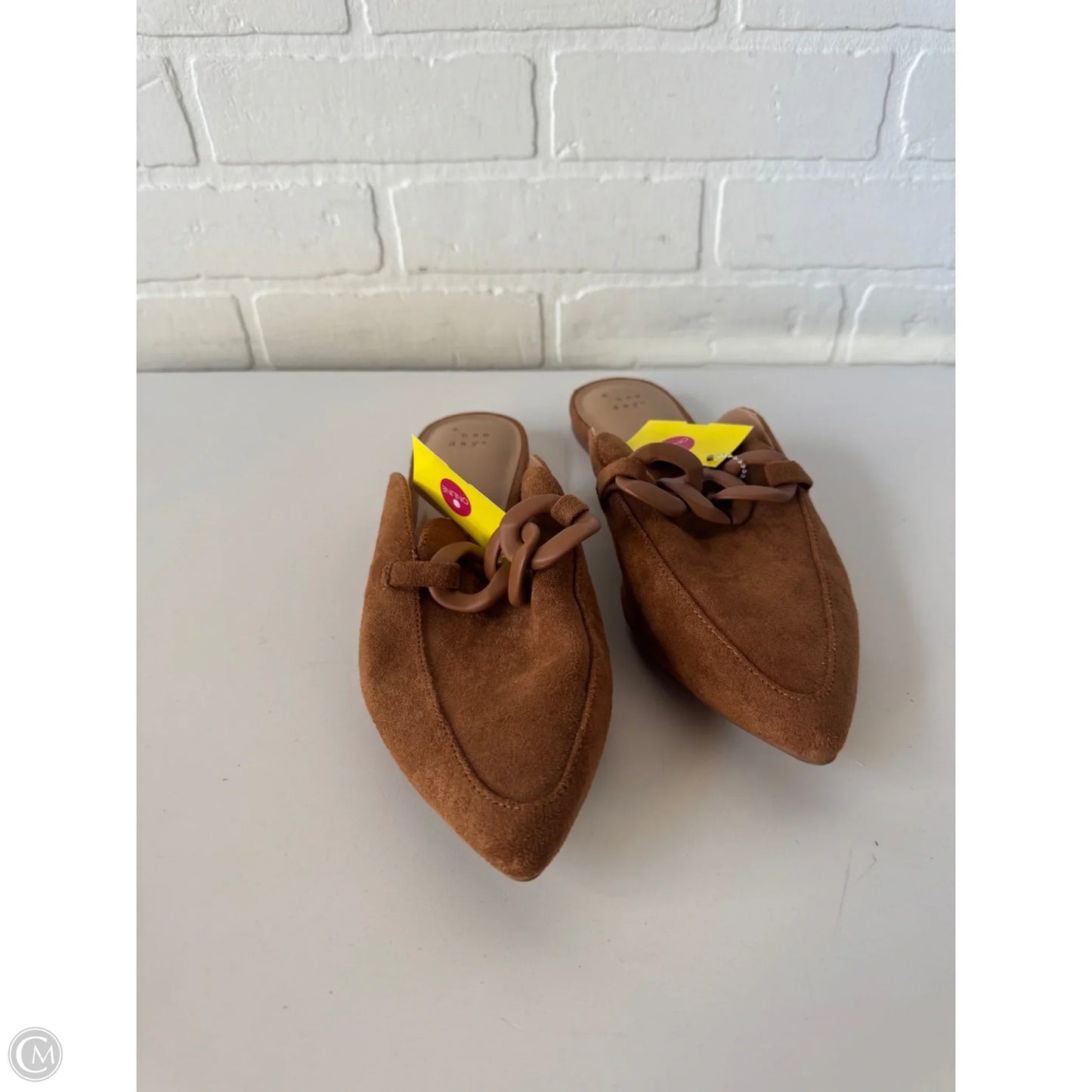 Shoes Flats By A New Day In Brown, Size: 8.5