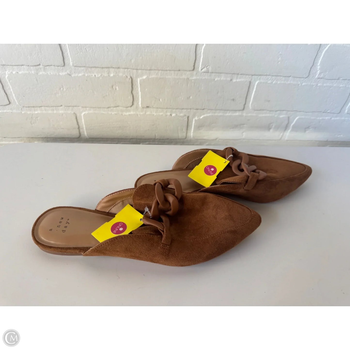 Shoes Flats By A New Day In Brown, Size: 8.5