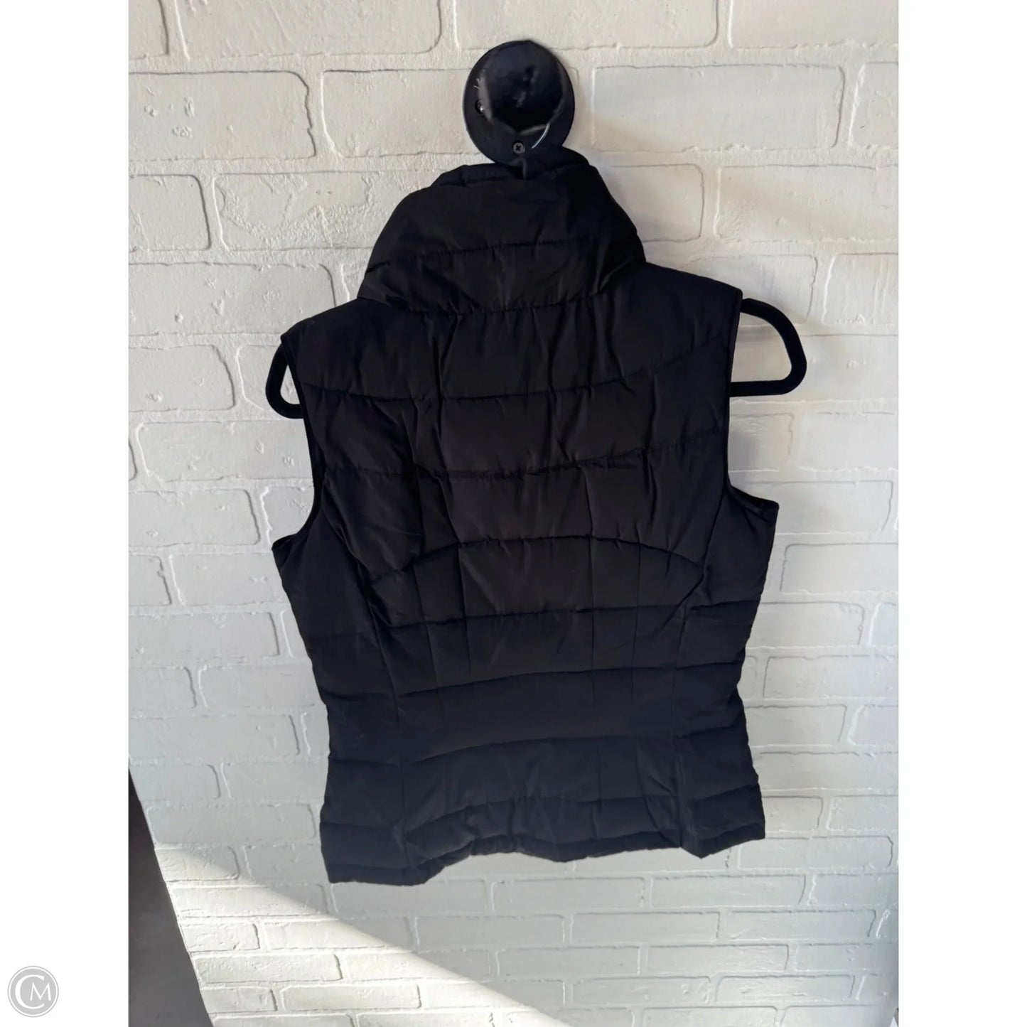 Vest Puffer & Quilted By Calvin Klein In Black, Size: Xs