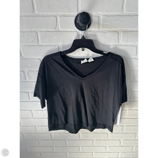 Top Short Sleeve Basic By C And C In Black, Size: M