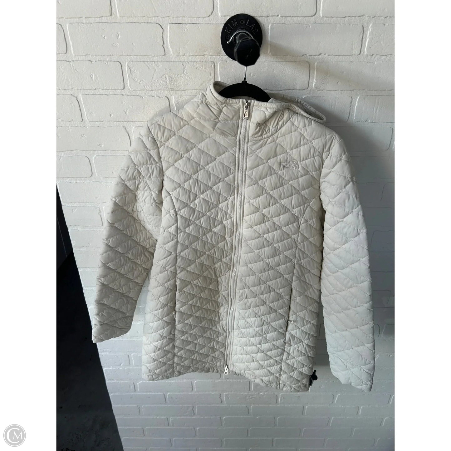 Coat Puffer & Quilted By The North Face In Cream, Size: L
