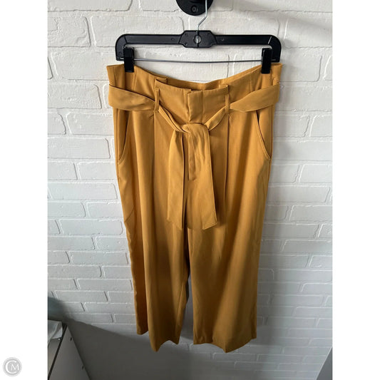 Pants Wide Leg By Gibson And Latimer In Yellow, Size: 10