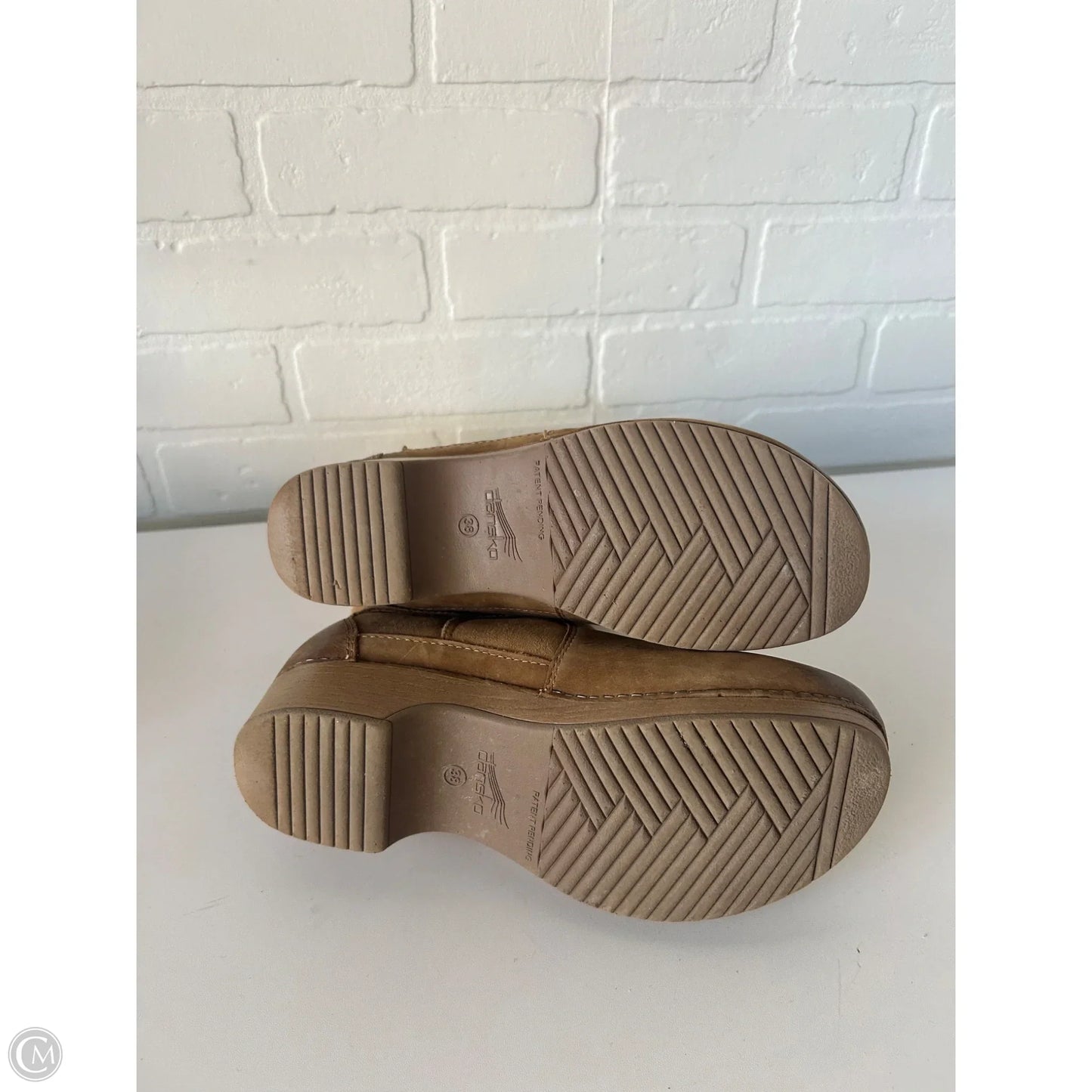 Boots Ankle Heels By Dansko In Brown, Size: 7.5