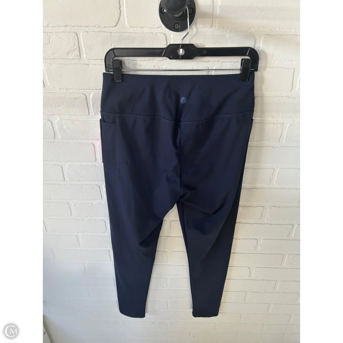 Athletic Leggings By Talbots In Blue, Size: 8