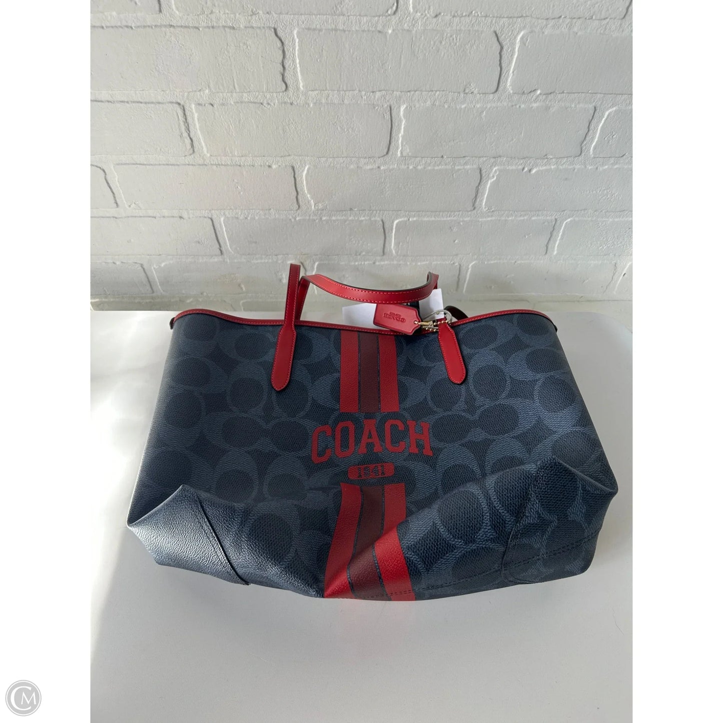 Tote Designer By Coach, Size: Large