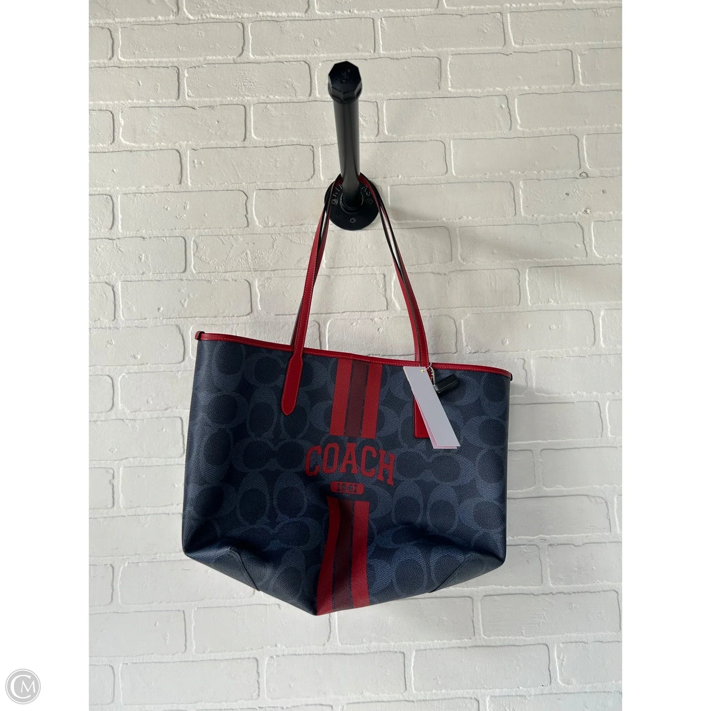 Tote Designer By Coach, Size: Large