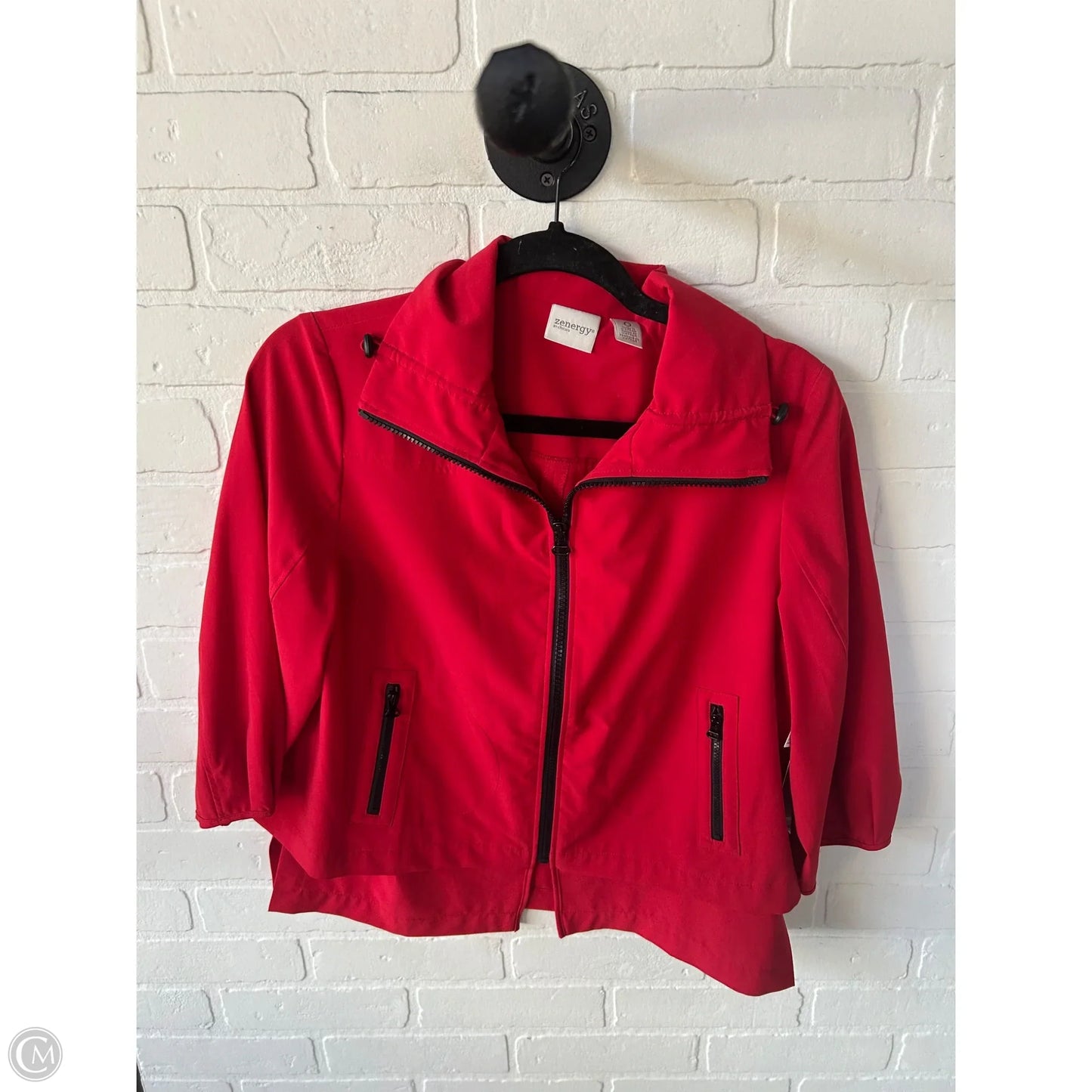 Jacket Other By Zenergy By Chicos In Red, Size: S