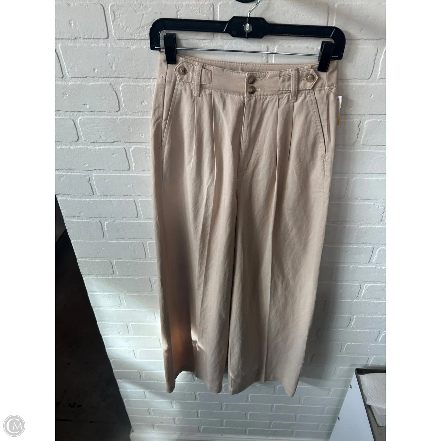 Pants Wide Leg By Madewell In Beige, Size: 0