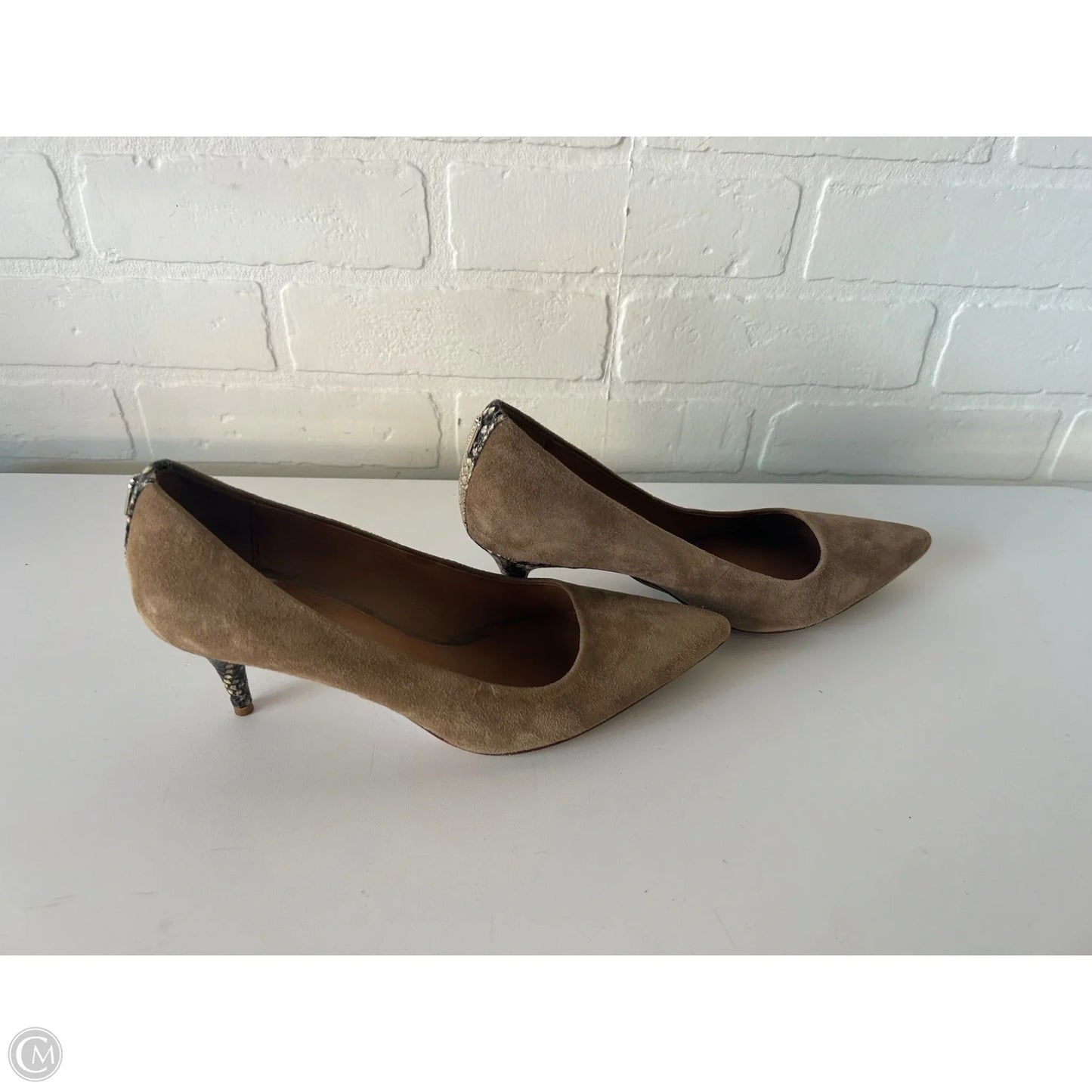 Shoes Designer By Coach In Tan, Size: 6