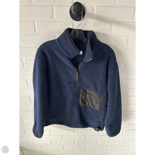 Jacket Fleece By Everlane In Blue, Size: S
