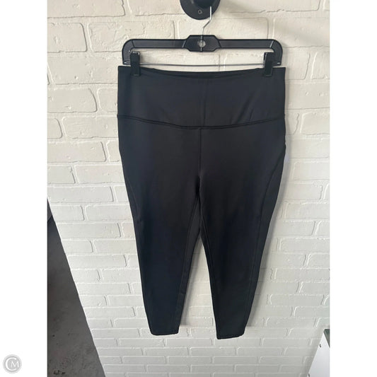 Athletic Leggings By Spyder In Black, Size: 12