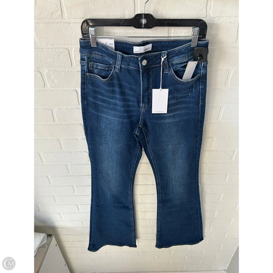 Jeans Boot Cut By Vervet In Blue Denim, Size: 8