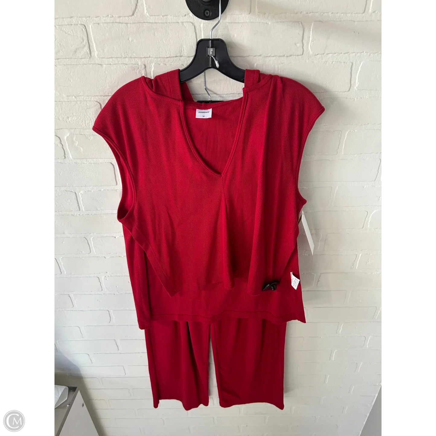 Lounge Set Pants By Cme In Red, Size: M