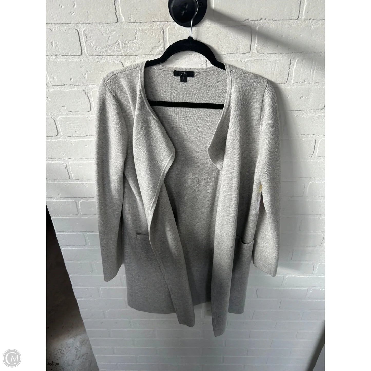Sweater Cardigan By J. Crew In Grey, Size: S