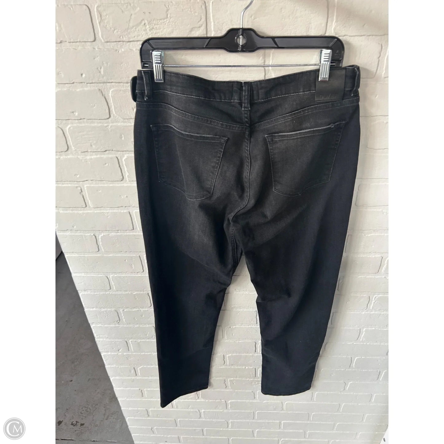 Jeans Straight By Cmb In Black Denim, Size: 10