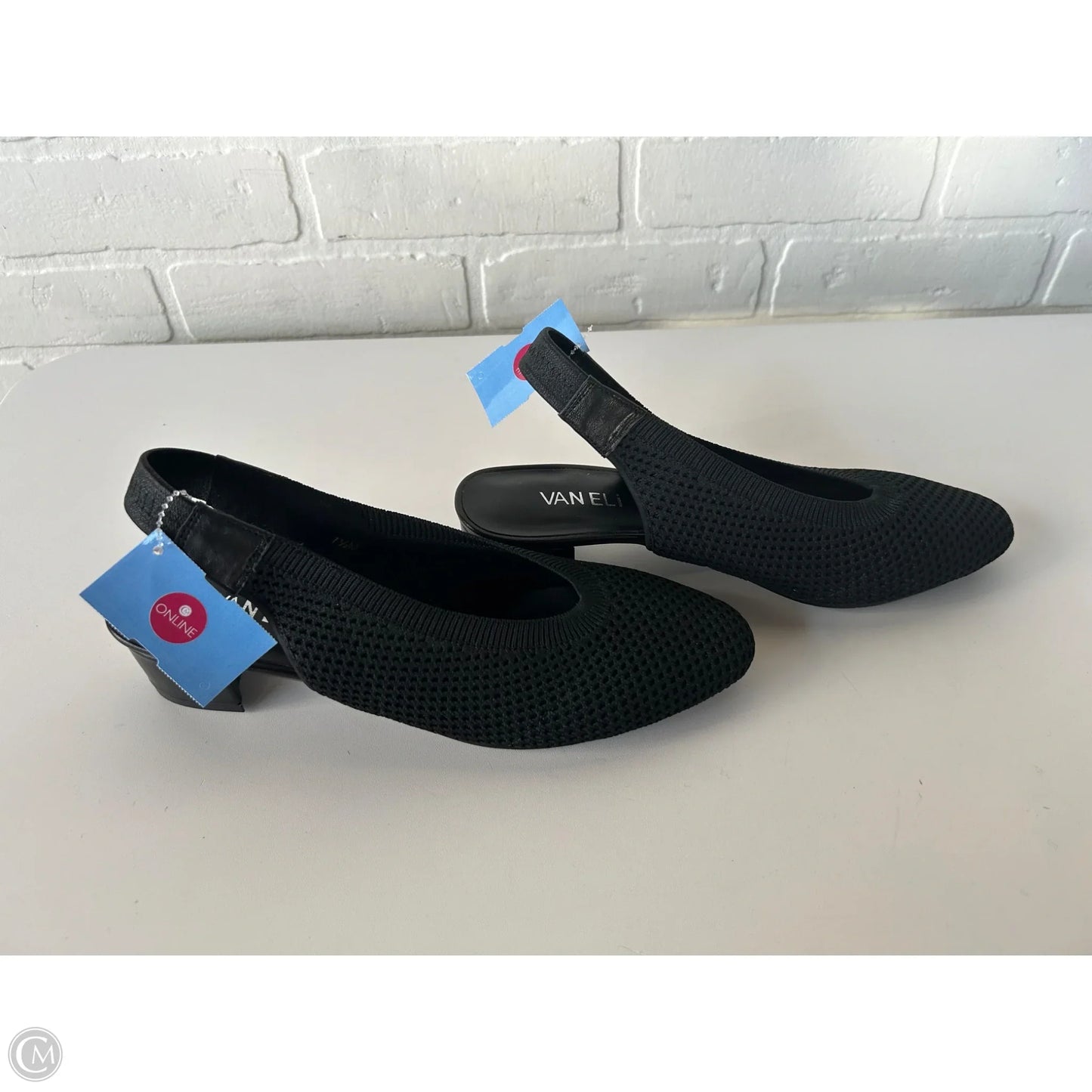 Shoes Heels Block By Vaneli In Black, Size: 7.5