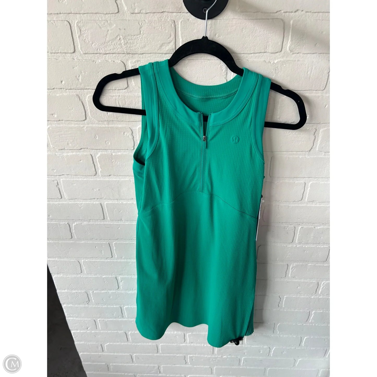 Athletic Dress By Lululemon In Green, Size: Xs
