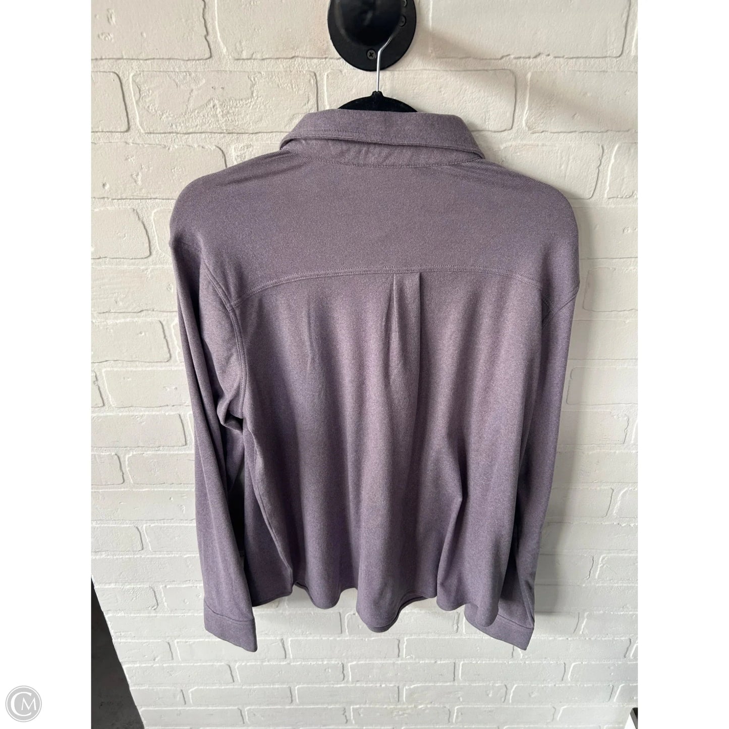 Top Long Sleeve By 32 Degrees In Purple, Size: L