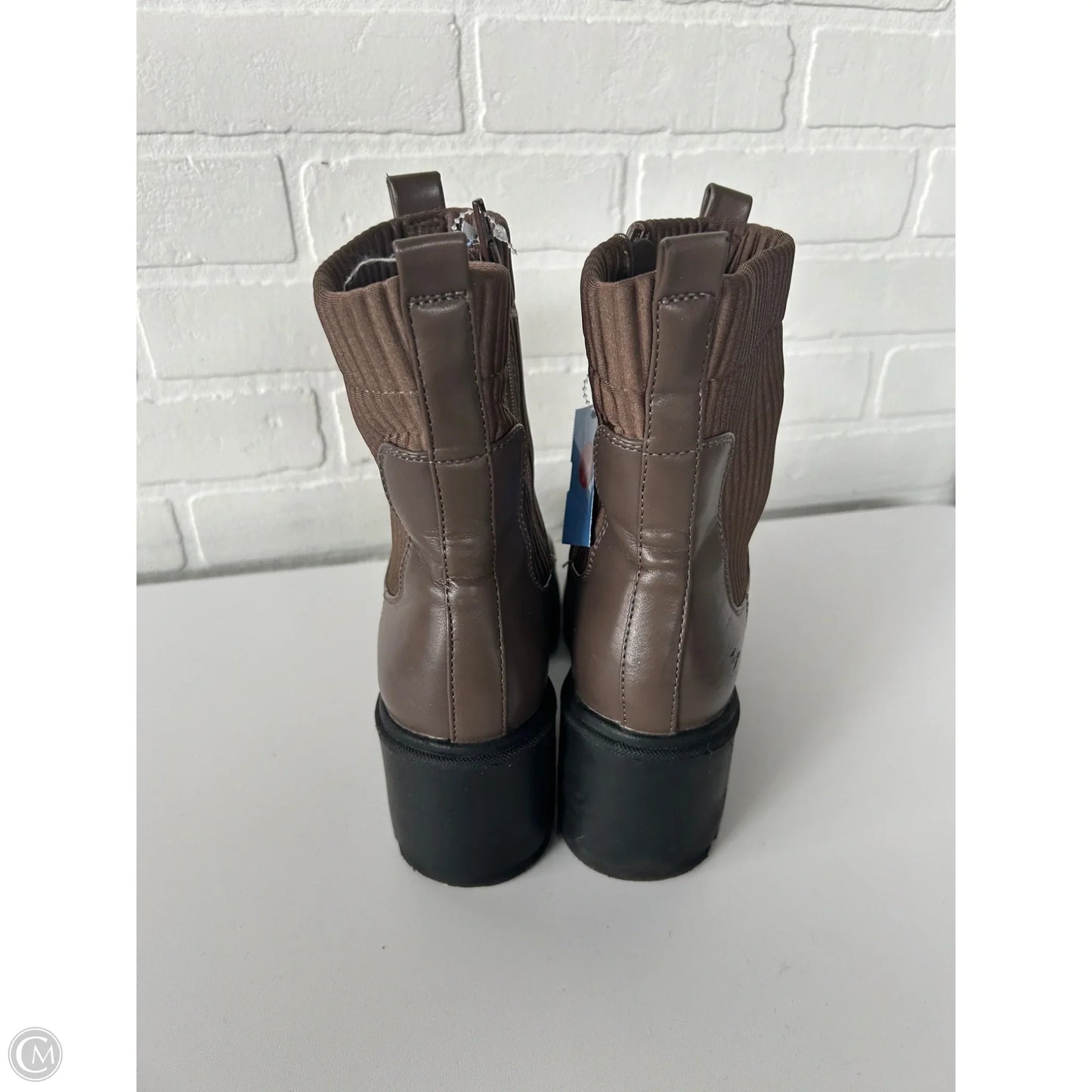 Boots Mid-calf Heels By A New Day In Brown, Size: 8.5