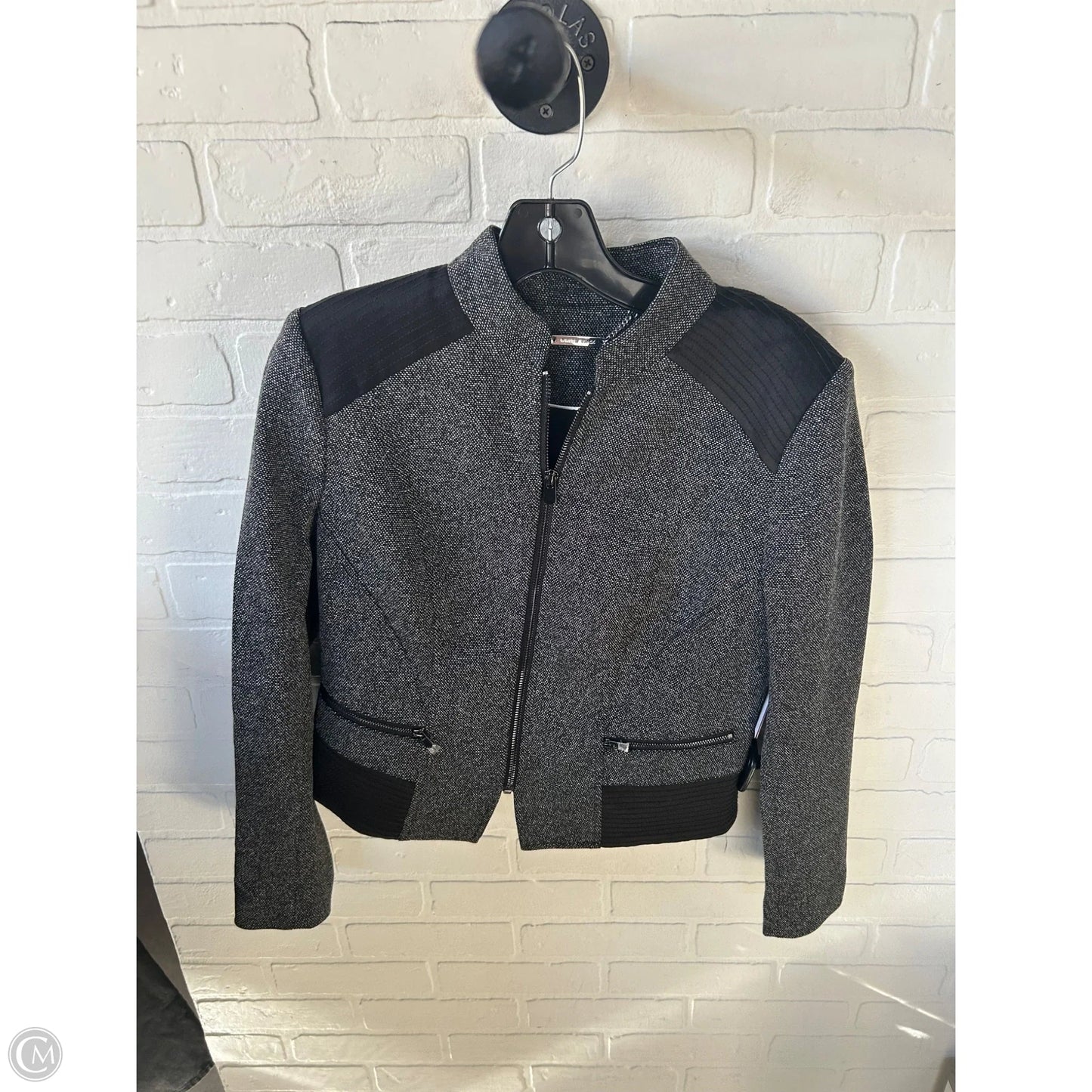 Blazer By White House Black Market In Black & White, Size: Mp