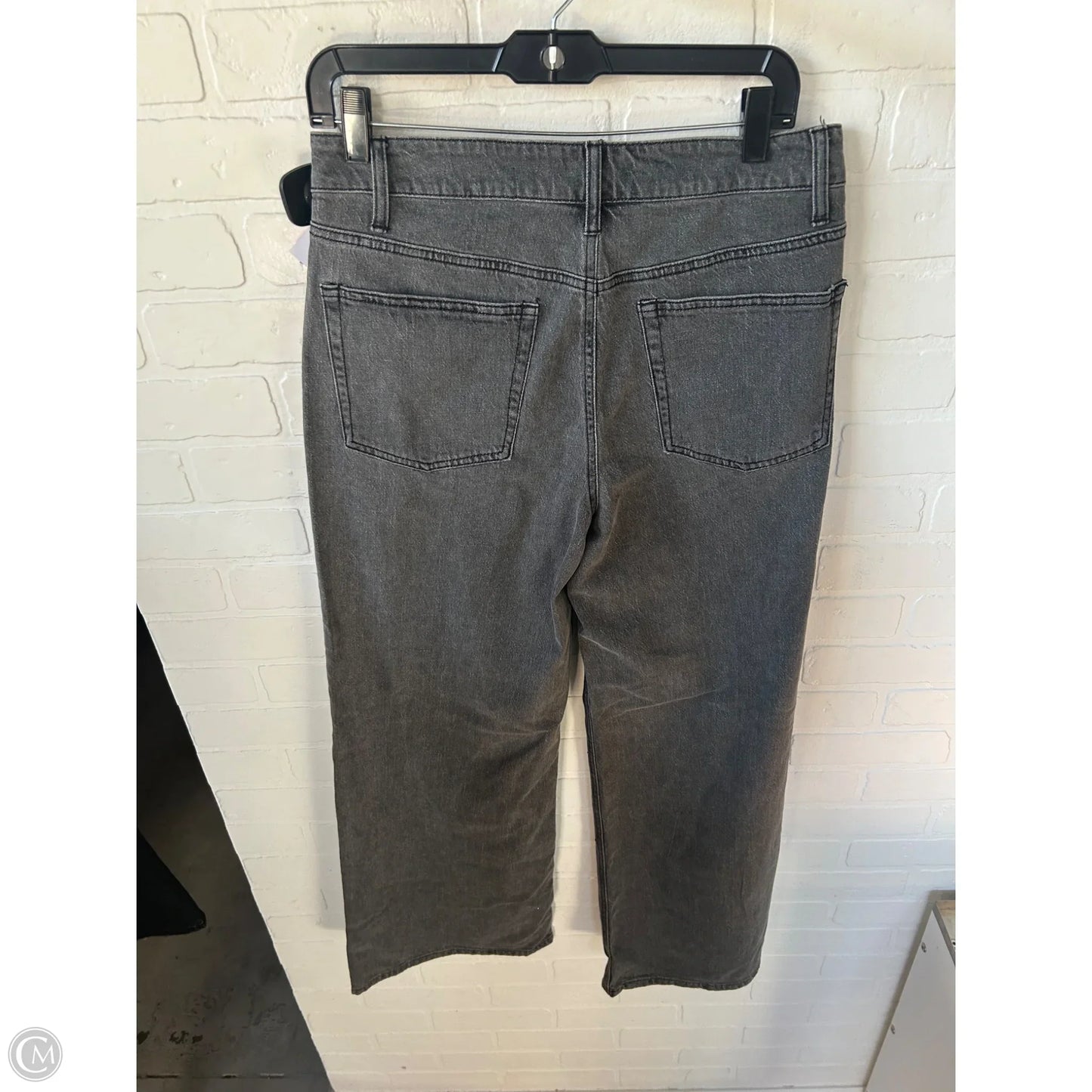 Jeans Wide Leg By And Now This In Grey Denim, Size: 8