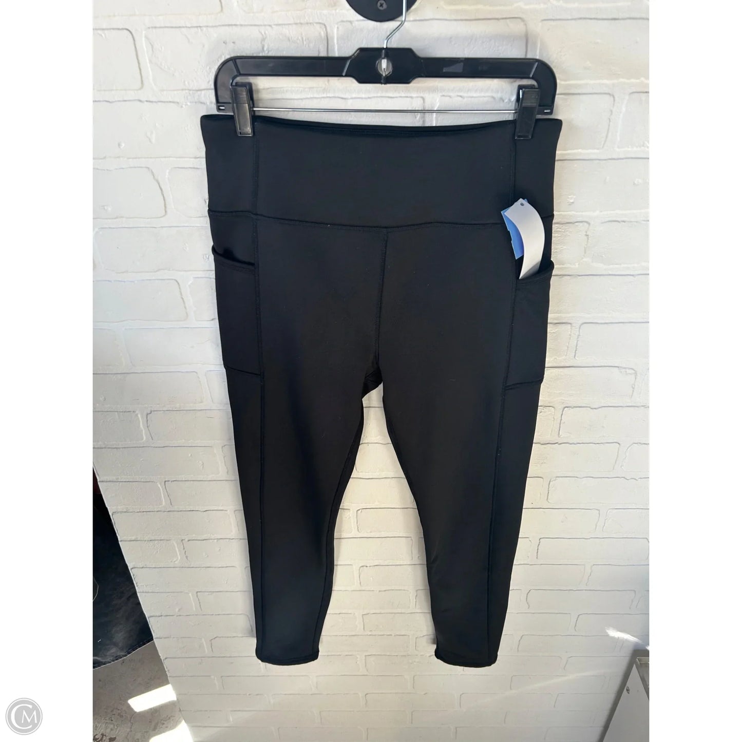 Athletic Leggings By Kyodan In Black, Size: 12