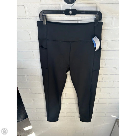 Athletic Leggings By Kyodan In Black, Size: 12