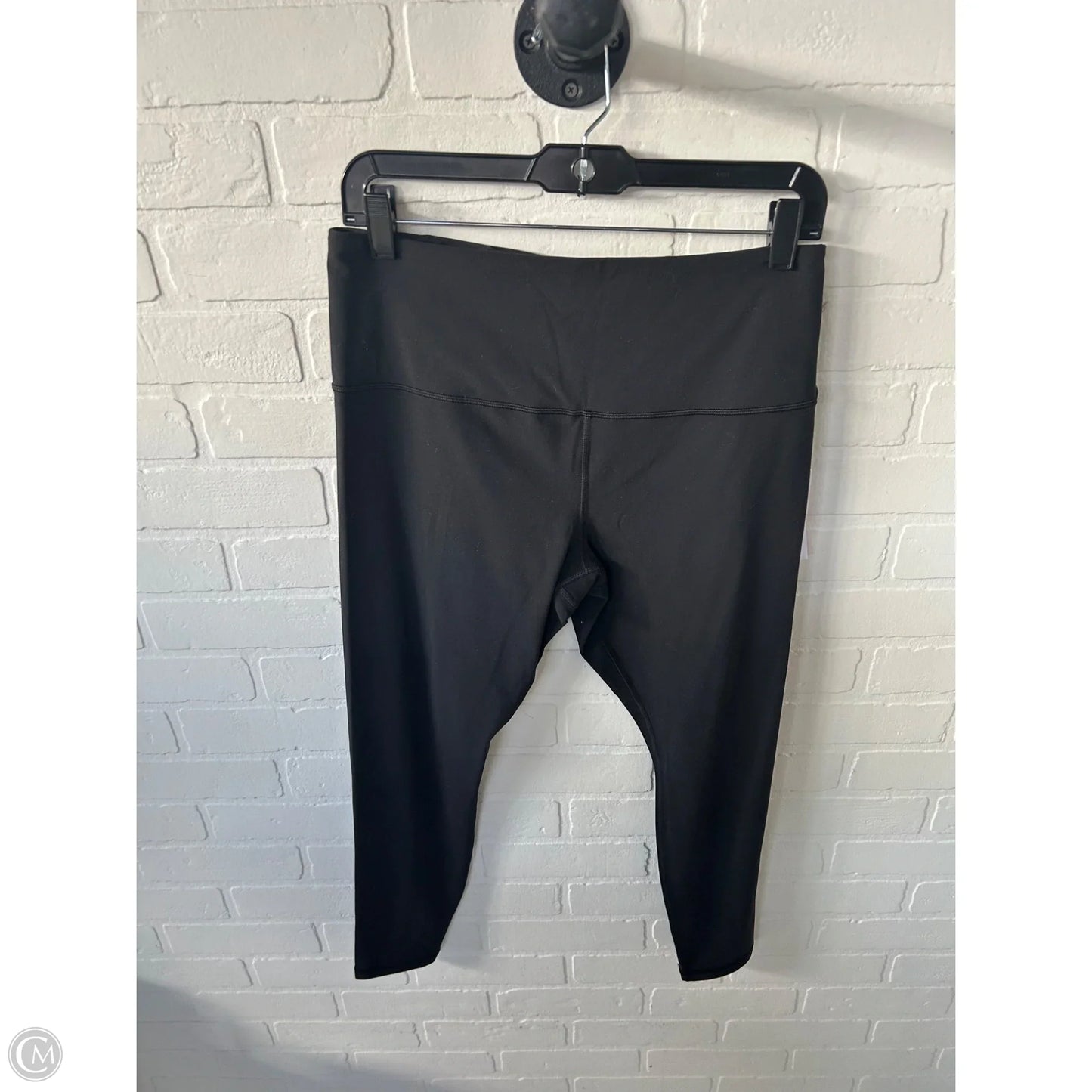 Athletic Leggings By Athleta In Black, Size: 12