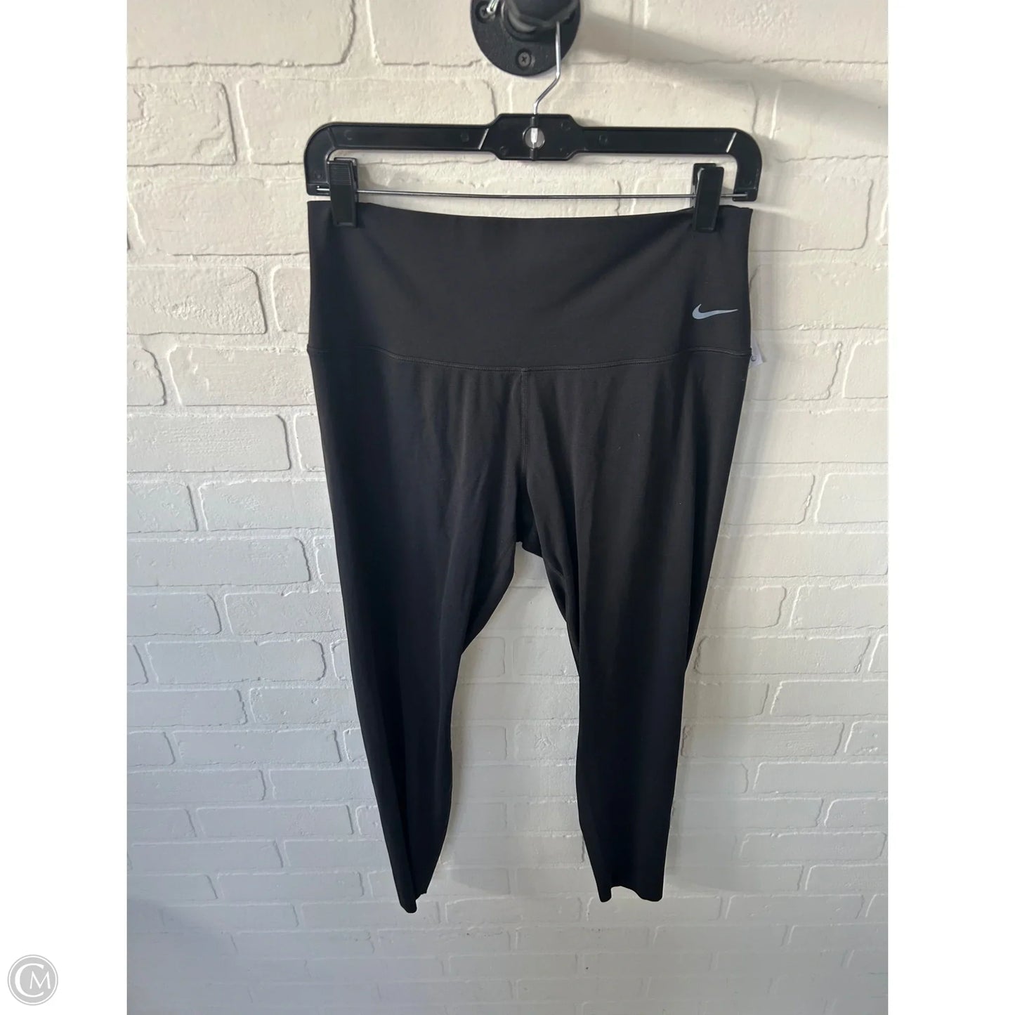 Athletic Leggings By Nike Apparel In Black, Size: 12