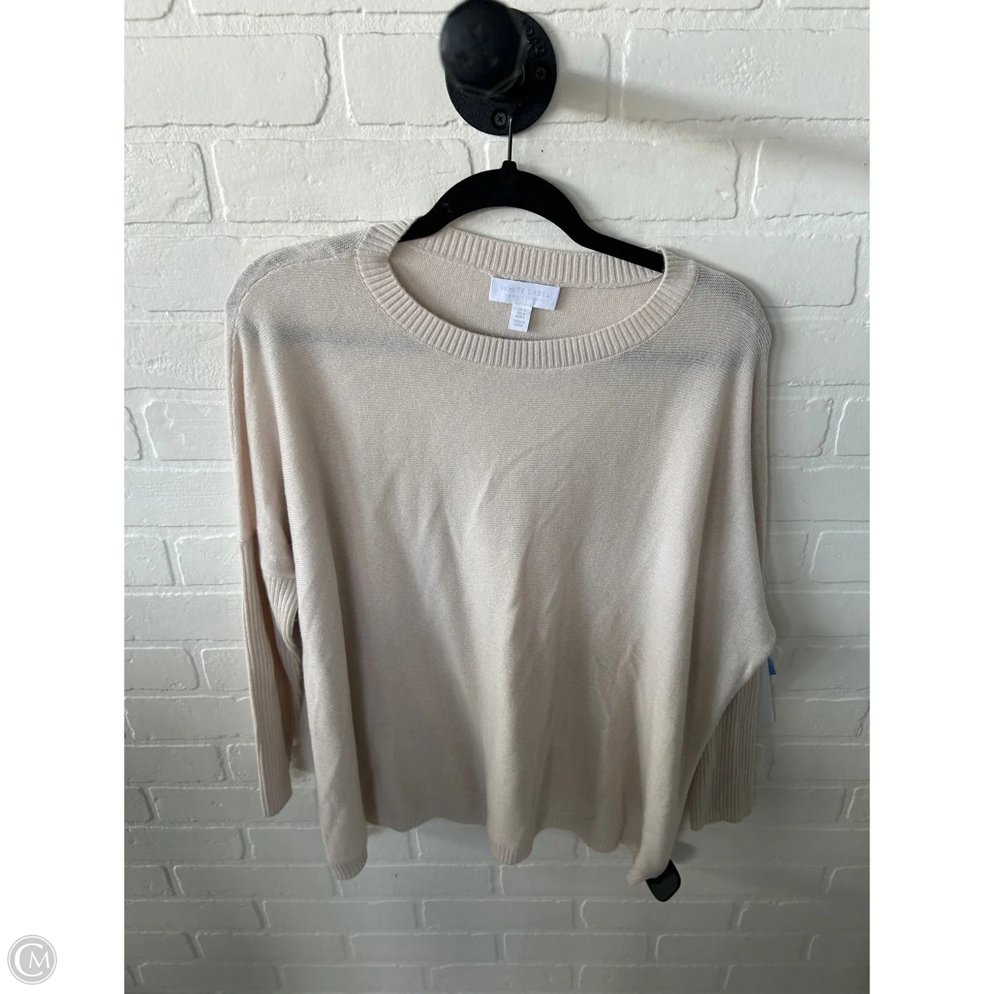 Sweater By Cmb In Cream, Size: S