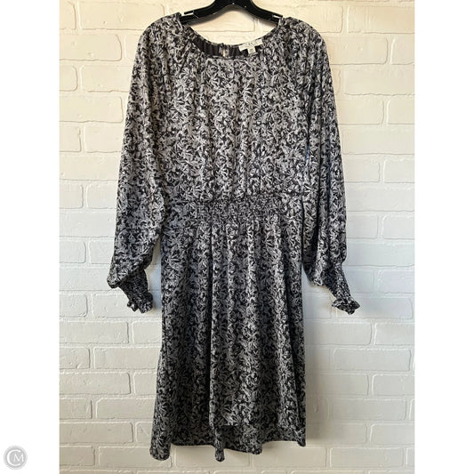 Dress Work By H For Halston In Black & Grey, Size: M