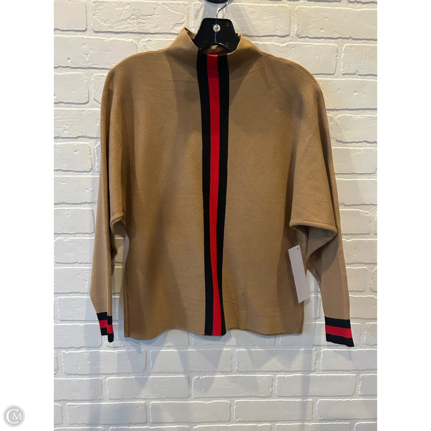 Sweater By Clothes Mentor In Tan, Size: S