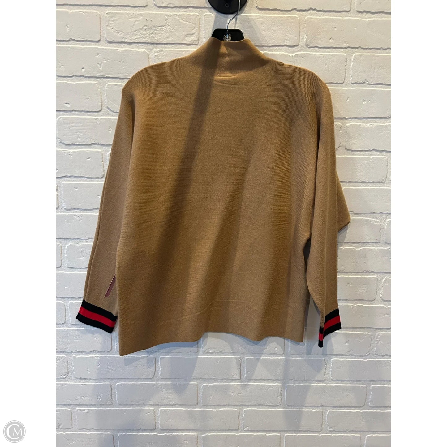 Sweater By Clothes Mentor In Tan, Size: S