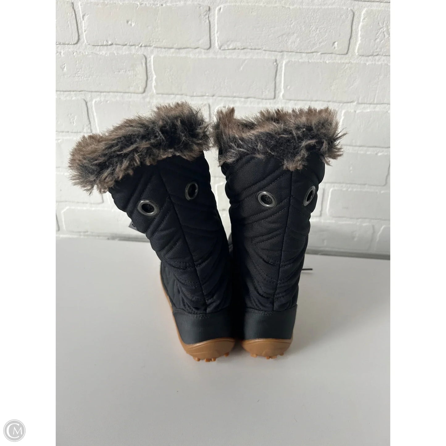 Boots Snow By Columbia In Black, Size: 5