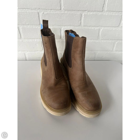 Boots Ankle Heels By Sorel In Brown, Size: 8.5