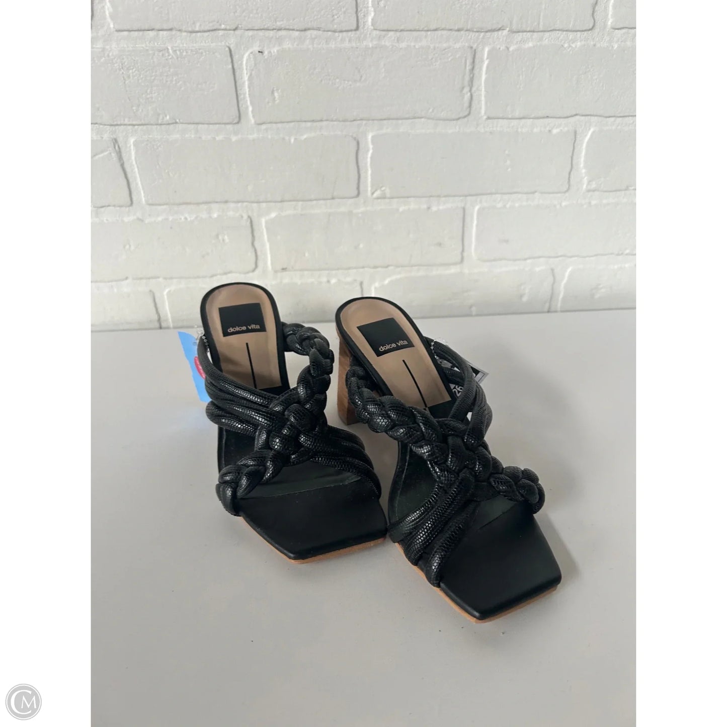 Sandals Heels Block By Dolce Vita In Black, Size: 6