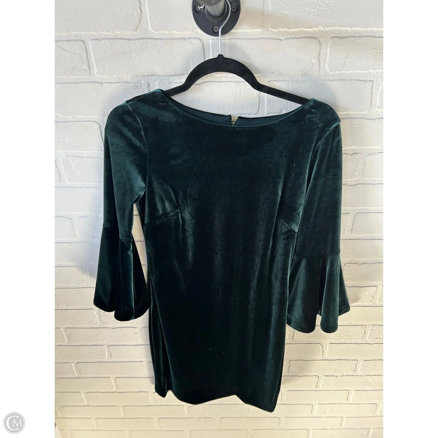 Dress Party Short By Calvin Klein In Green, Size: S