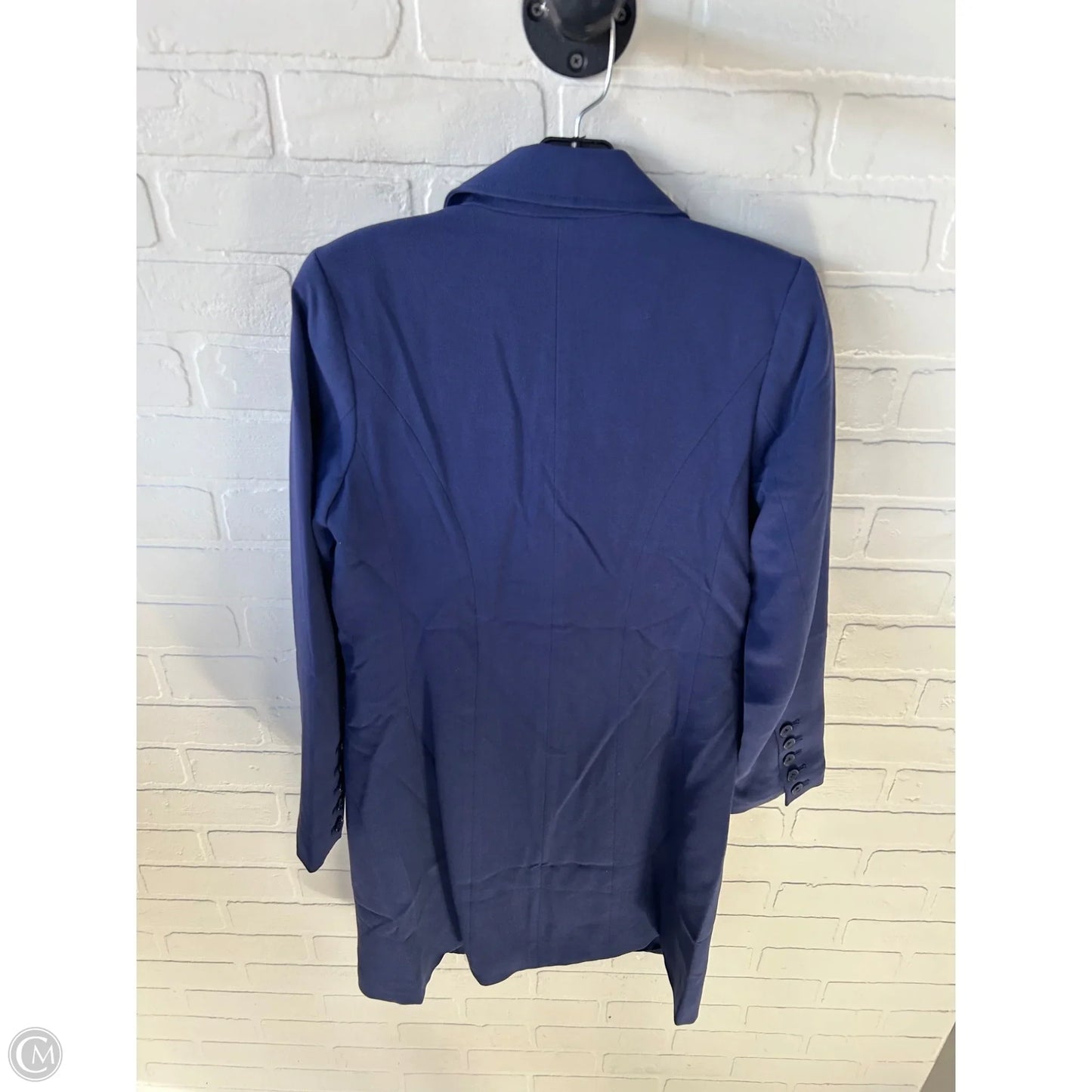 Blazer By Dialogue Qvc In Blue, Size: Xs