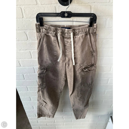 Jeans Straight By Gap In Tan Denim, Size: 4