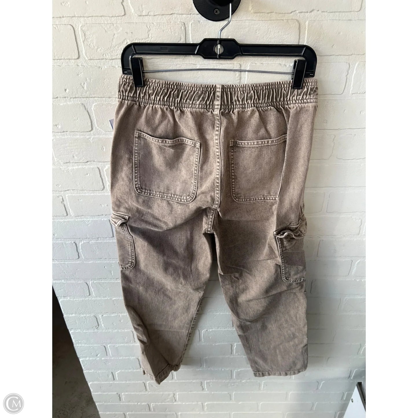 Jeans Straight By Gap In Tan Denim, Size: 4