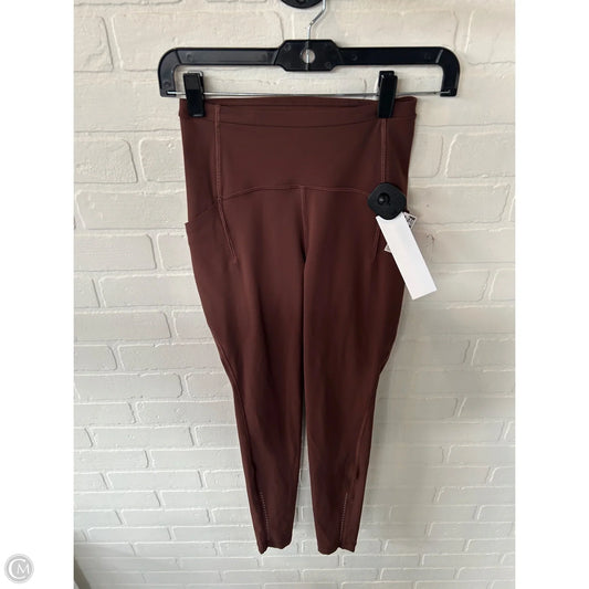 Athletic Leggings By Lululemon In Brown, Size: 2