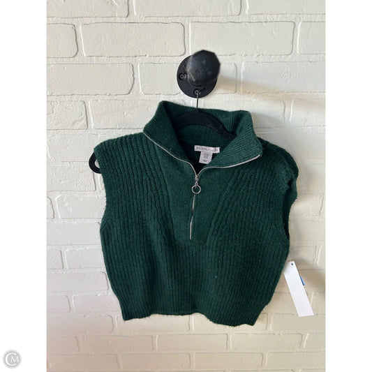 Vest Sweater By Sincerely Jules In Green, Size: Xs