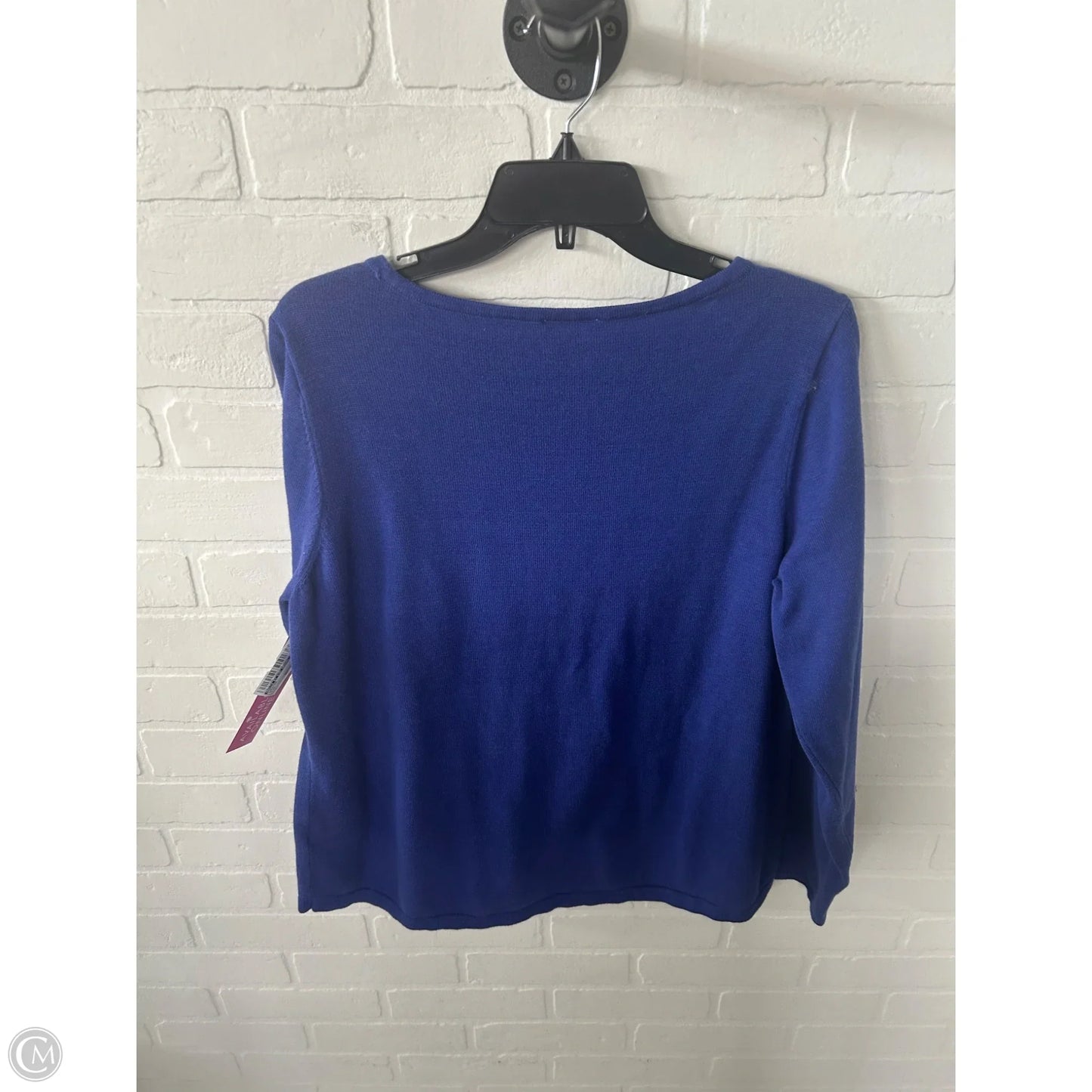 Sweater By Belle By Kim Gravel In Blue, Size: L
