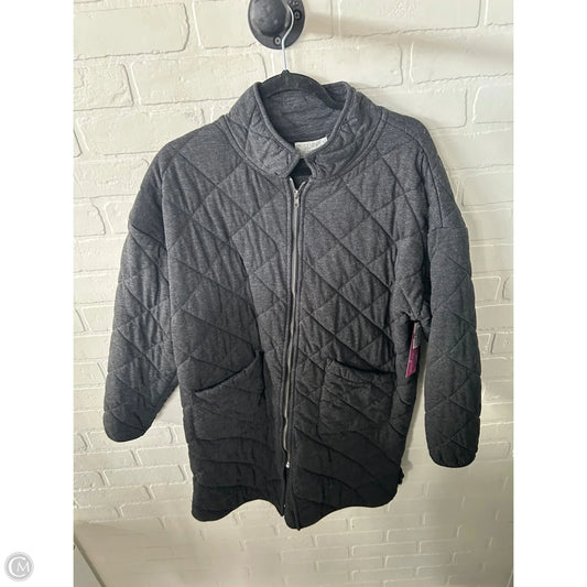 Jacket Puffer & Quilted By Z Supply In Grey, Size: L