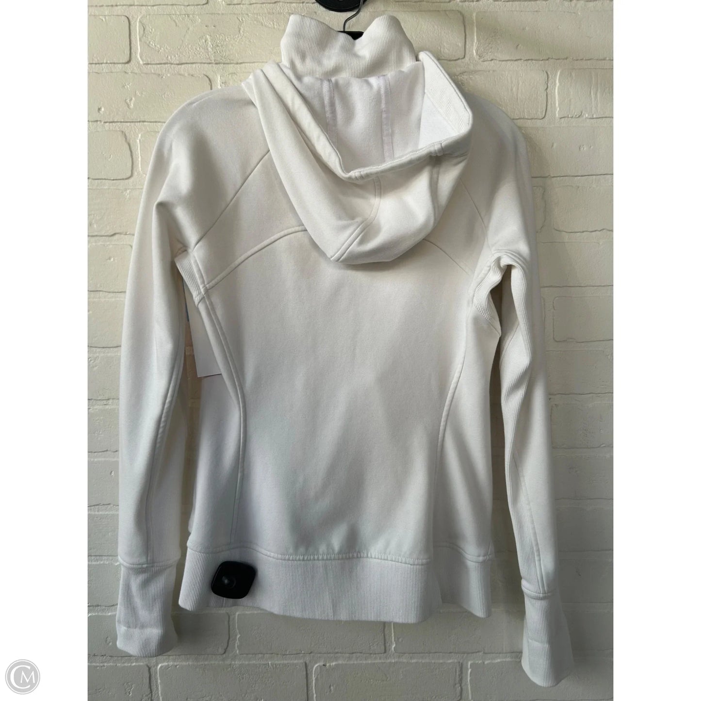 Athletic Sweatshirt Hoodie By Athleta In White, Size: S