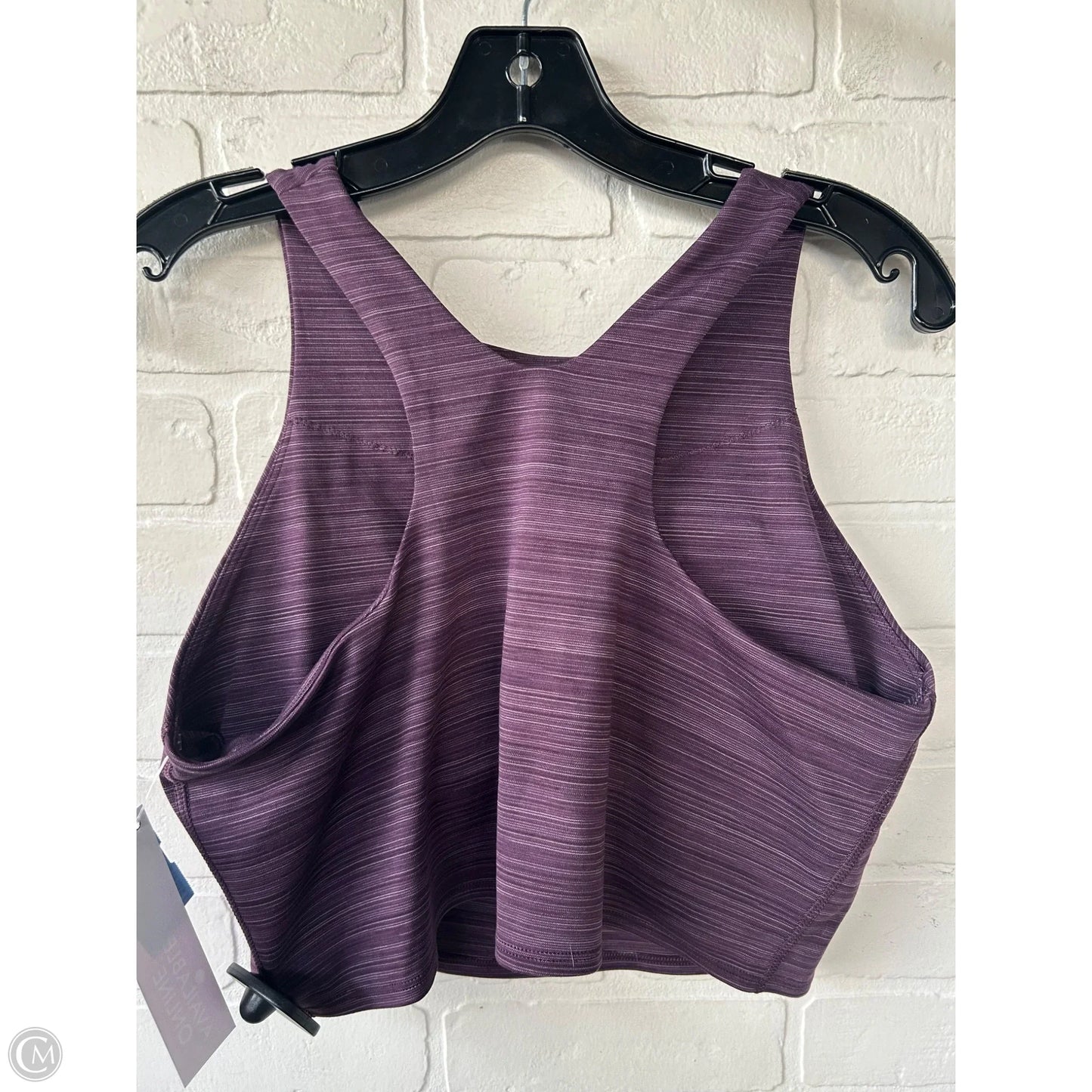 Athletic Bra By Athleta In Purple, Size: Xl