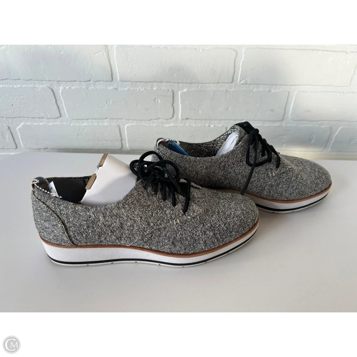 Shoes Flats By Ed Ellen Degeneres In Grey, Size: 7.5