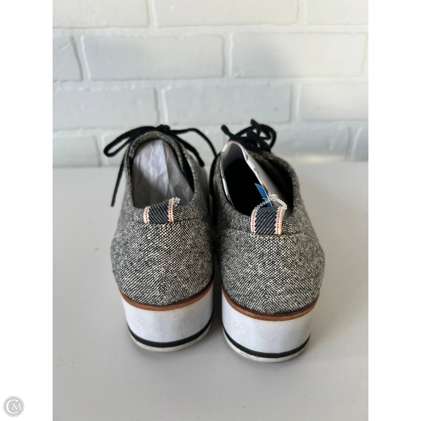 Shoes Flats By Ed Ellen Degeneres In Grey, Size: 7.5