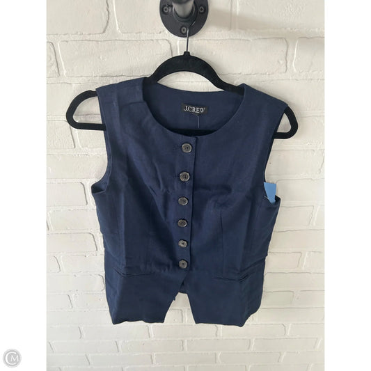 Vest Other By J. Crew In Blue, Size: S