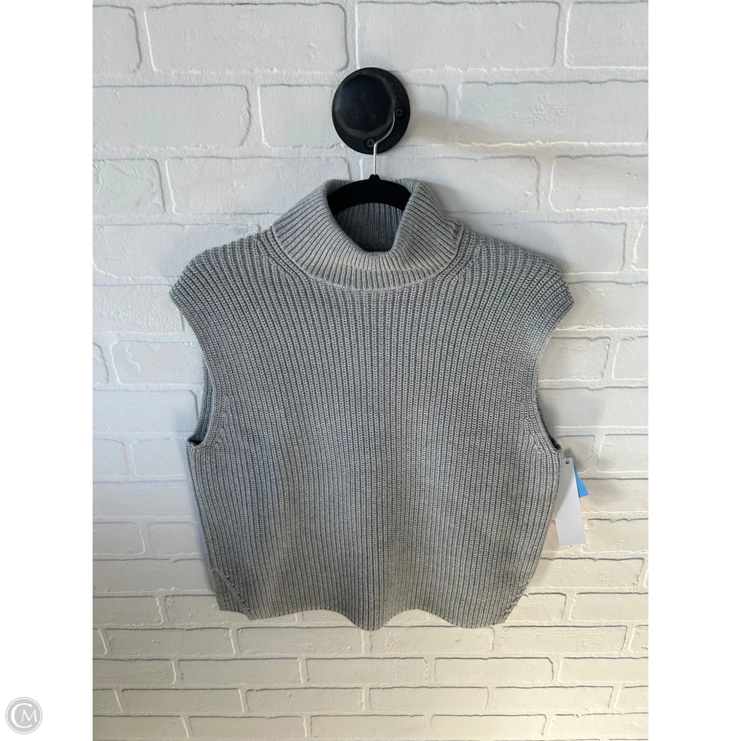 Vest Sweater By Abercrombie And Fitch In Grey, Size: S